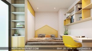 Thiết kế thi công mẫu phòng ngủ – giường tủ gỗ công nghiệp đẹp nhất năm 2021